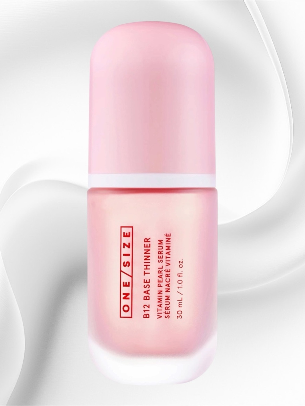 One Size Base Thinner Luminous Vitamin Pearl Boosting Serum- Pearlescent Pink